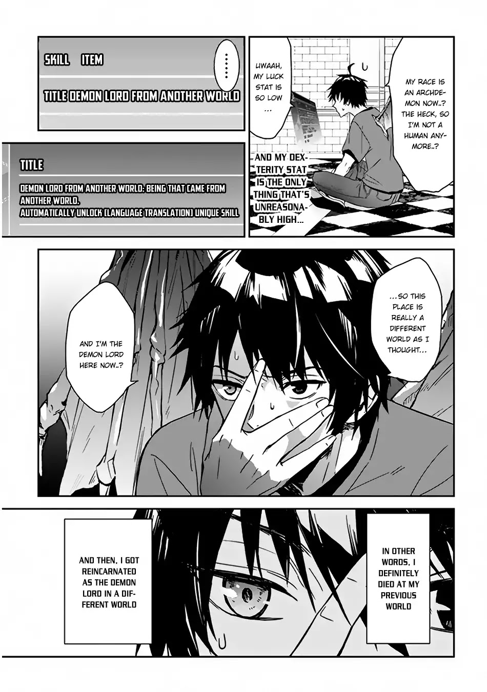 Maou ni Natta node, Dungeon Tsukutte Jingai Musume to Honobono suru Chapter 1 page 7 - Chapter 1