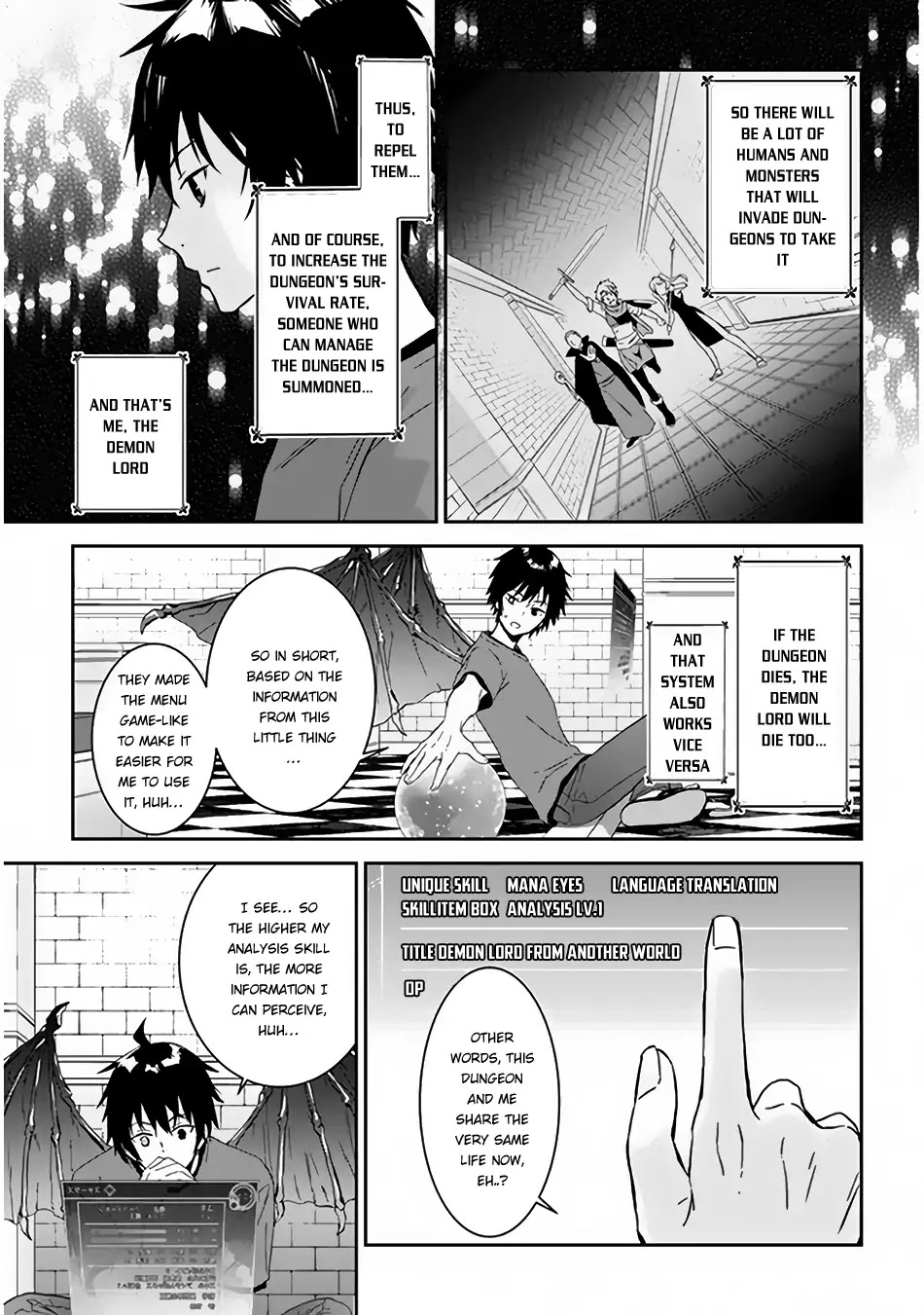 Maou ni Natta node, Dungeon Tsukutte Jingai Musume to Honobono suru Chapter 1 page 9 - Chapter 1