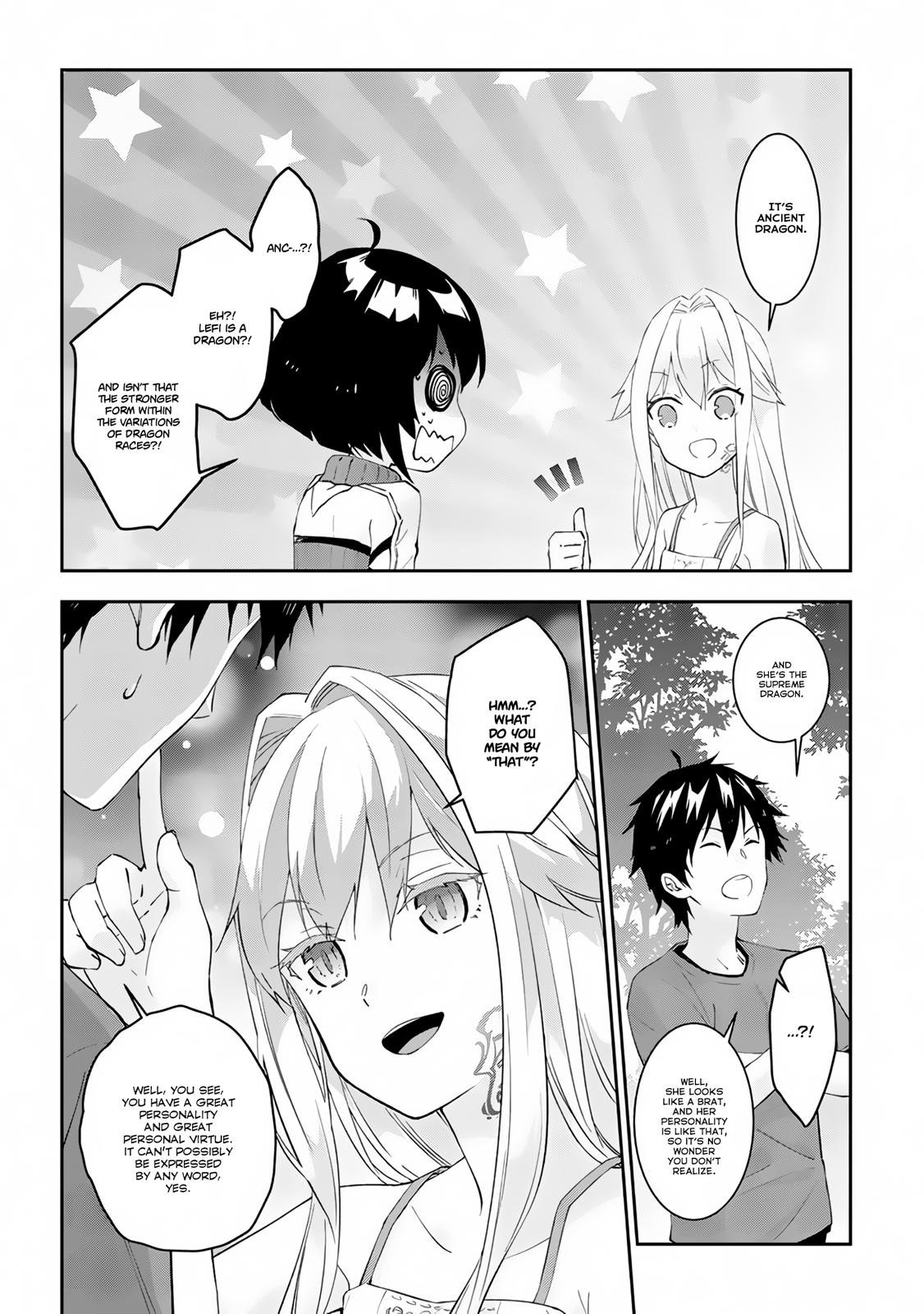 Maou ni Natta node, Dungeon Tsukutte Jingai Musume to Honobono suru Chapter 23.1 page 22 - Chapter 23.1 - 23.2