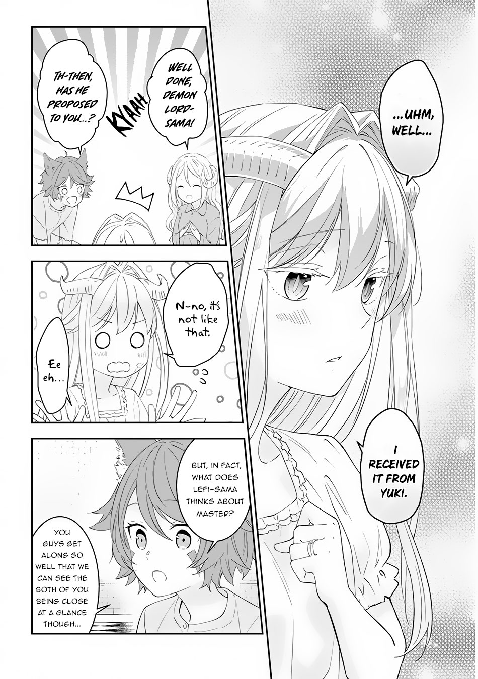 Maou ni Natta node, Dungeon Tsukutte Jingai Musume to Honobono suru Chapter 28 page 11 - Chapter 28