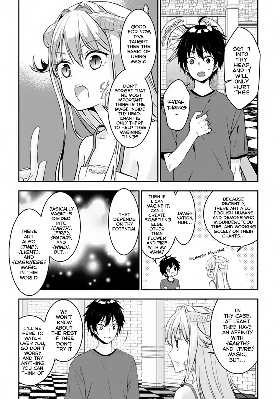 Maou ni Natta node, Dungeon Tsukutte Jingai Musume to Honobono suru Chapter 3 page 13 - Chapter 3