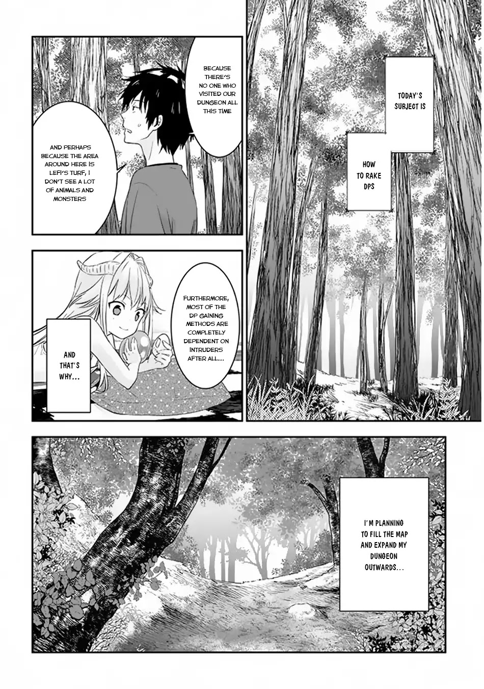 Maou ni Natta node, Dungeon Tsukutte Jingai Musume to Honobono suru Chapter 4.1 page 3 - Chapter 4.1 - 4.2