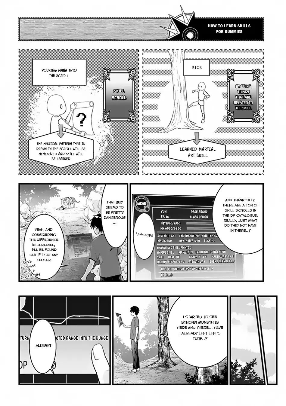 Maou ni Natta node, Dungeon Tsukutte Jingai Musume to Honobono suru Chapter 4.1 page 5 - Chapter 4.1 - 4.2