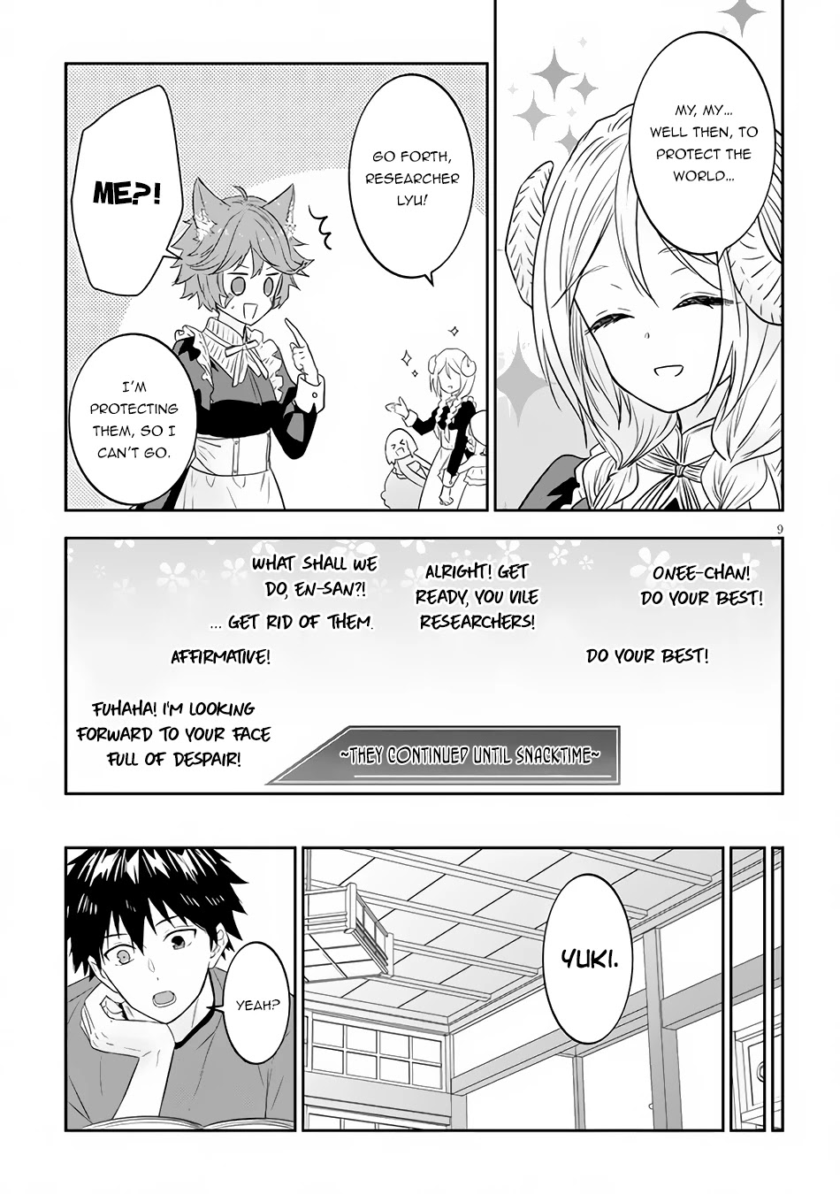 Maou ni Natta node, Dungeon Tsukutte Jingai Musume to Honobono suru Chapter 43 page 10 - Chapter 43