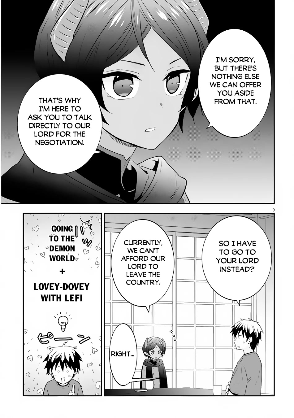 Maou ni Natta node, Dungeon Tsukutte Jingai Musume to Honobono suru Chapter 50.1 page 10 - Chapter 50.1 - 50.2