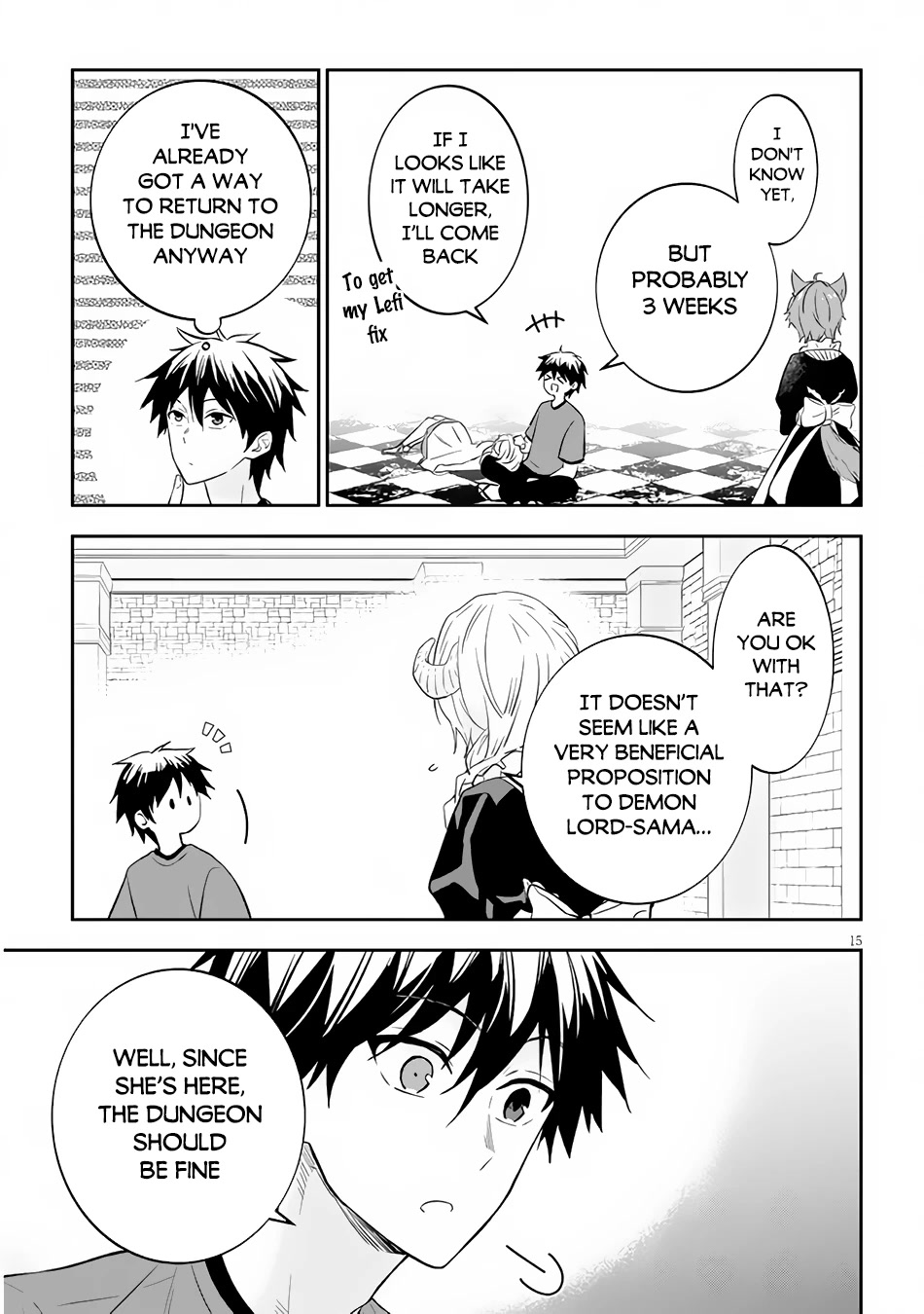 Maou ni Natta node, Dungeon Tsukutte Jingai Musume to Honobono suru Chapter 50.1 page 19 - Chapter 50.1 - 50.2