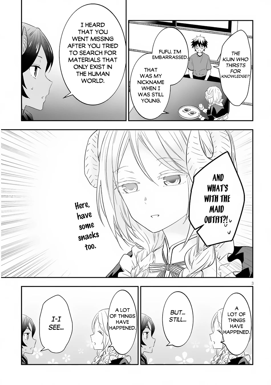 Maou ni Natta node, Dungeon Tsukutte Jingai Musume to Honobono suru Chapter 50.1 page 4 - Chapter 50.1 - 50.2