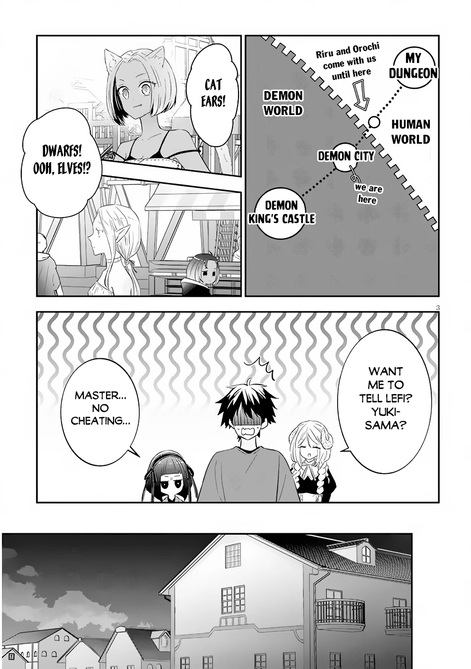 Maou ni Natta node, Dungeon Tsukutte Jingai Musume to Honobono suru Chapter 51.1 page 4 - Chapter 51.1 - 51.2