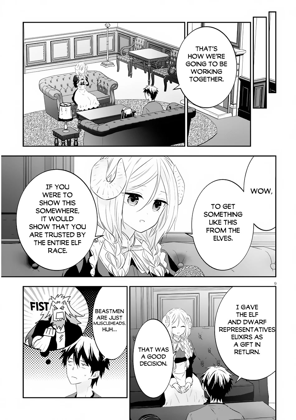 Maou ni Natta node, Dungeon Tsukutte Jingai Musume to Honobono suru Chapter 53.1 page 10 - Chapter 53.1 - 53.2