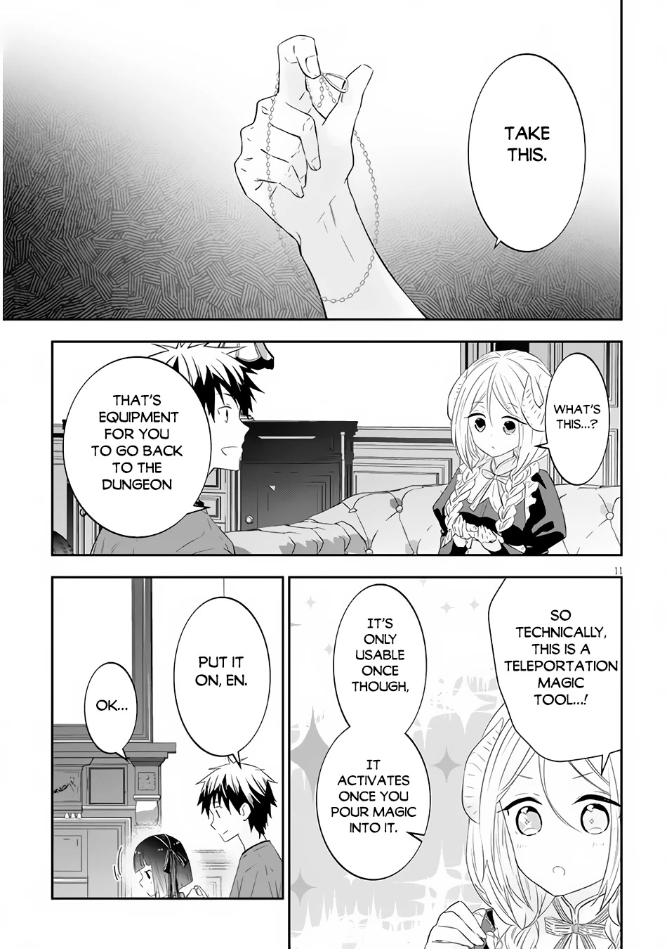 Maou ni Natta node, Dungeon Tsukutte Jingai Musume to Honobono suru Chapter 53.1 page 14 - Chapter 53.1 - 53.2