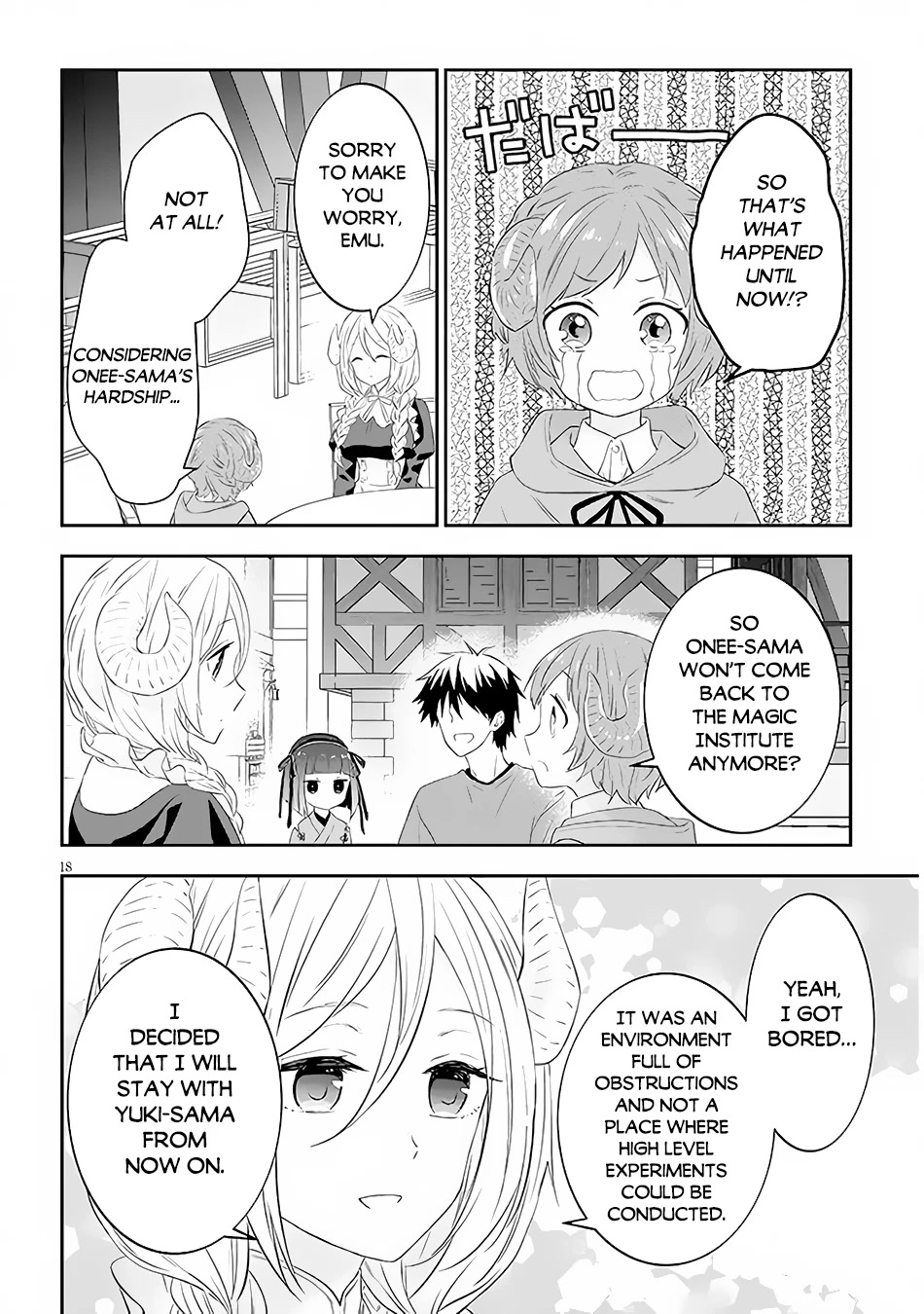 Maou ni Natta node, Dungeon Tsukutte Jingai Musume to Honobono suru Chapter 57 page 19 - Chapter 57