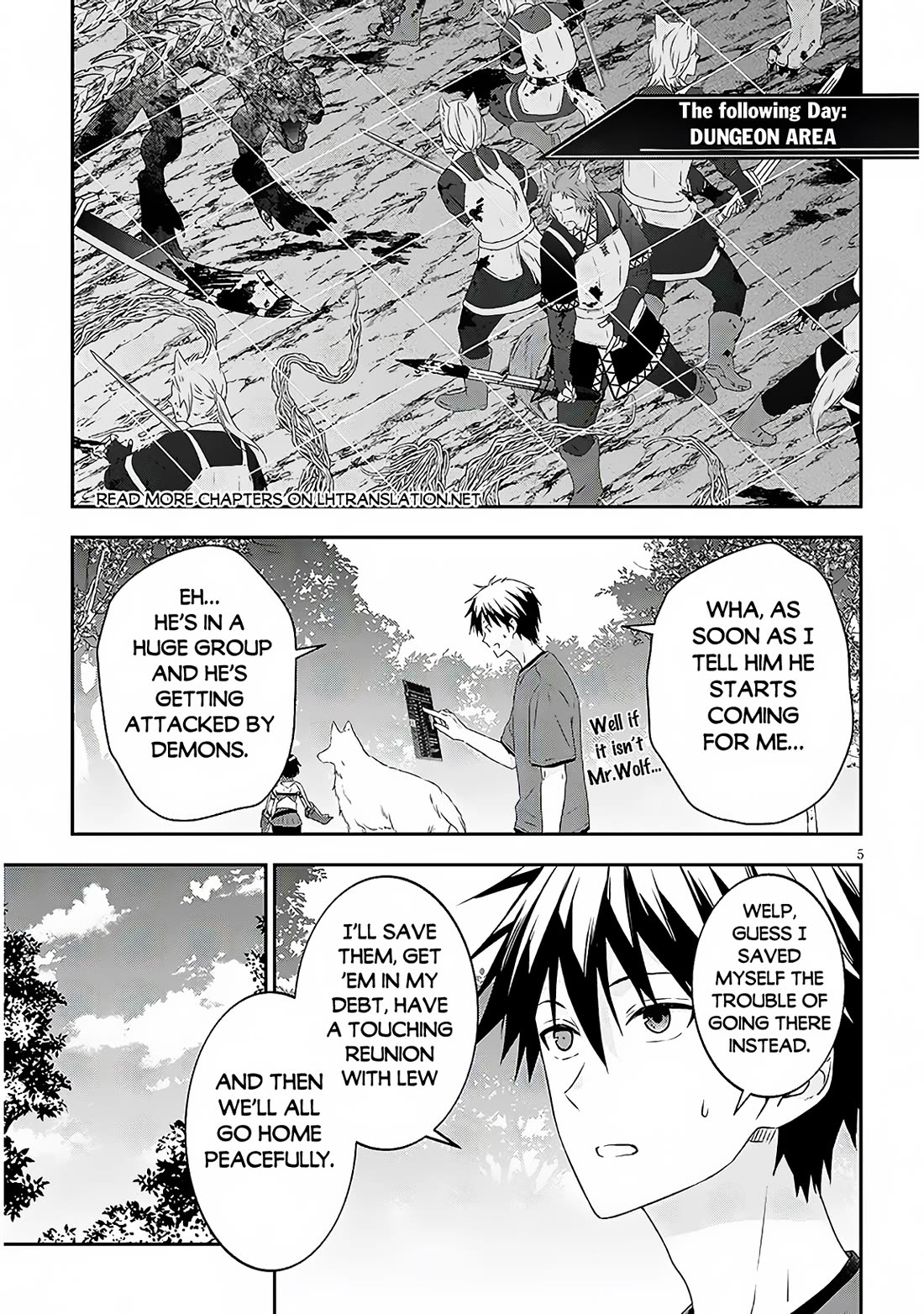 Maou ni Natta node, Dungeon Tsukutte Jingai Musume to Honobono suru Chapter 71 page 6 - Chapter 71