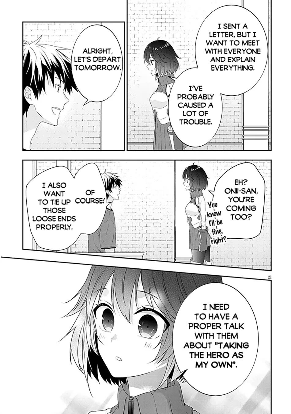 Maou ni Natta node, Dungeon Tsukutte Jingai Musume to Honobono suru Chapter 76 page 21 - Chapter 76