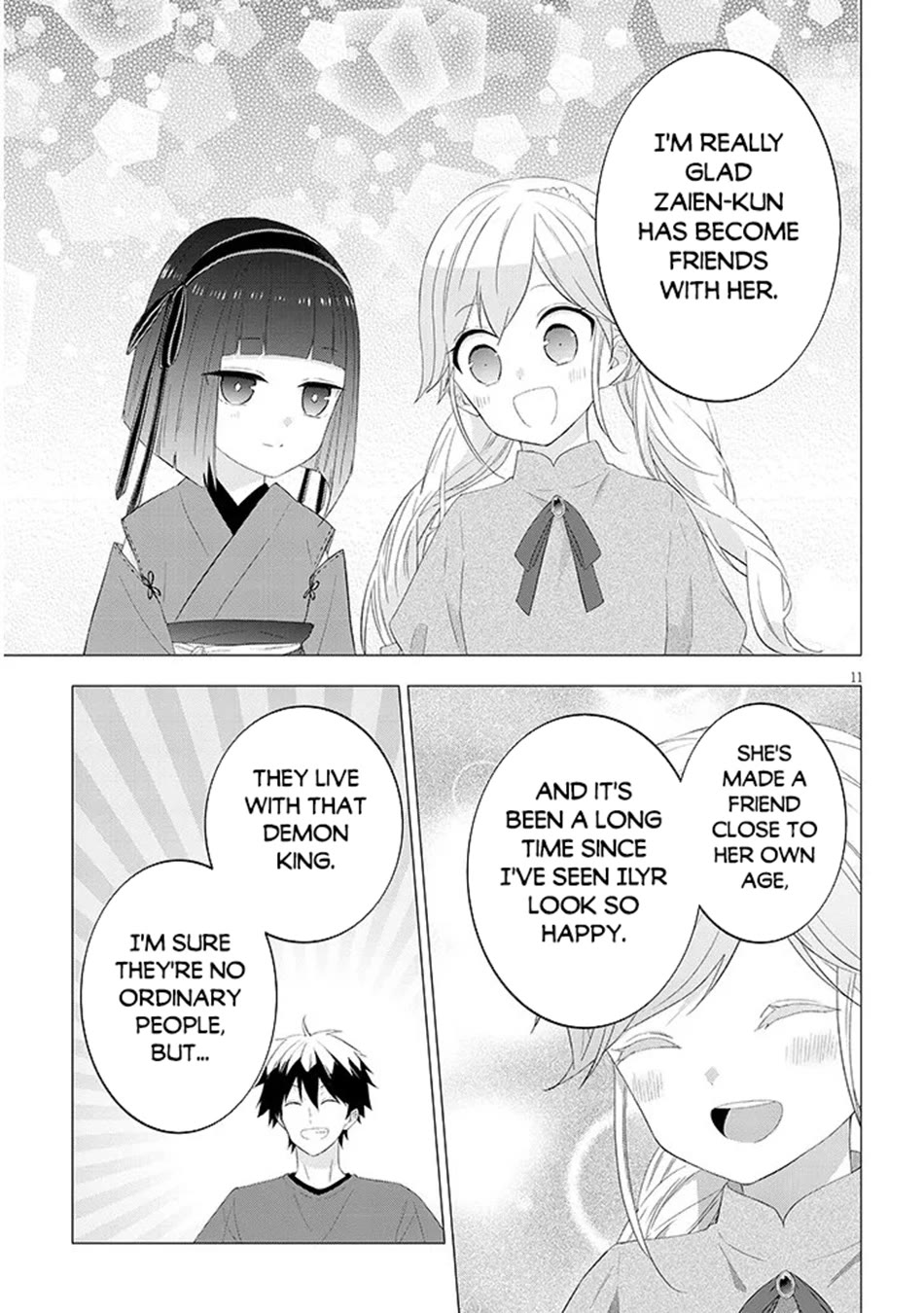Maou ni Natta node, Dungeon Tsukutte Jingai Musume to Honobono suru Chapter 92 page 12 - Chapter 92