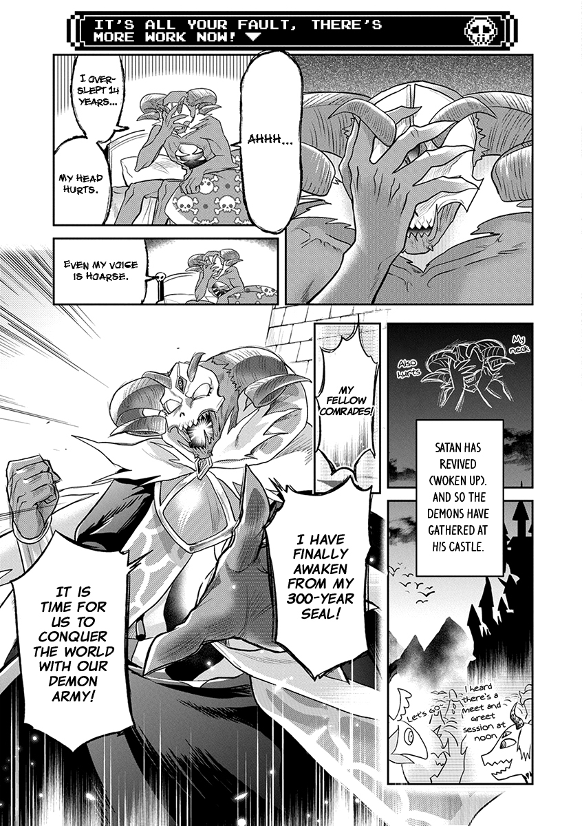 Maou no Hisho Chapter 1 page 8 - Chapter 1: Without the secretary, the world can be saved