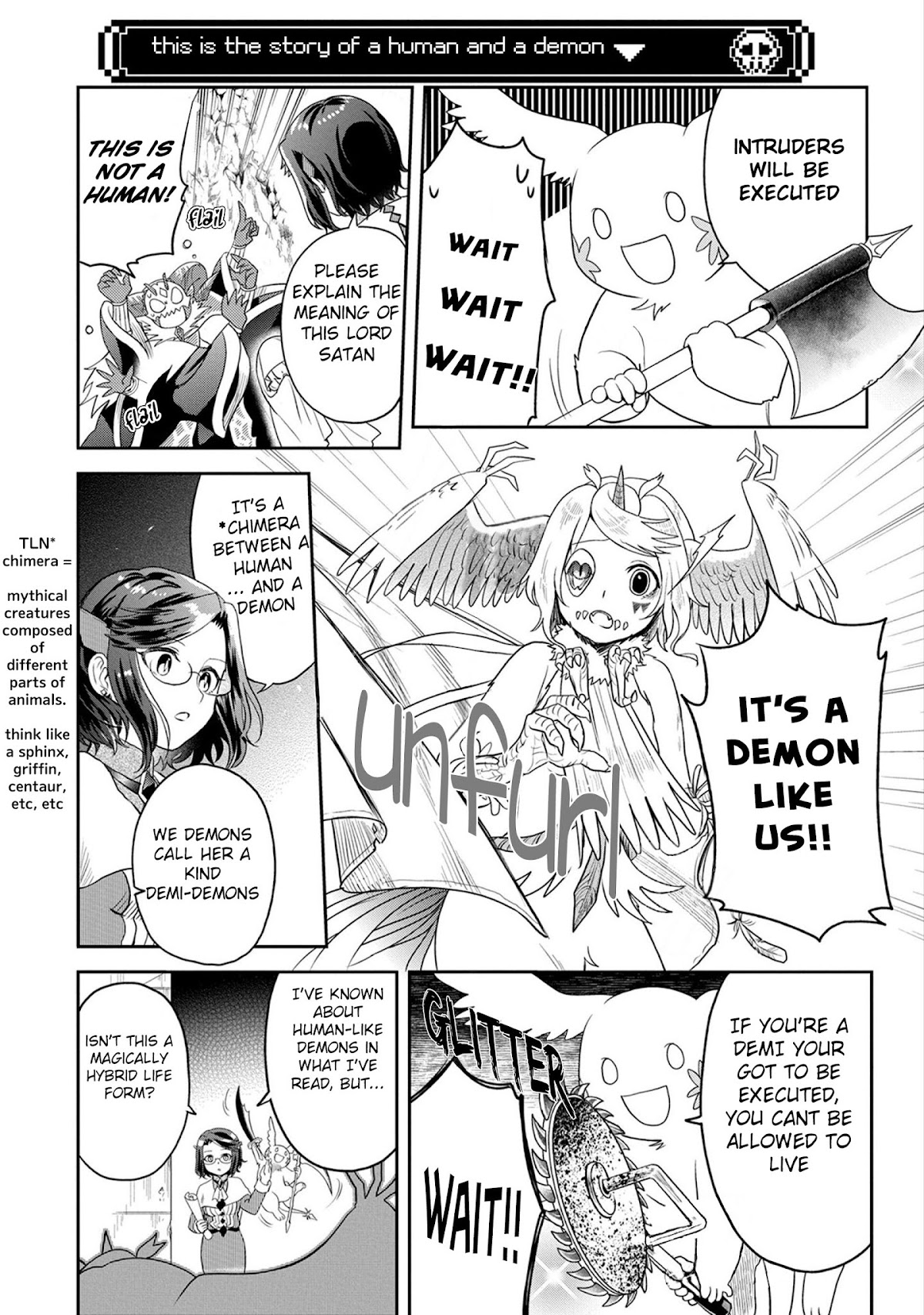 Maou no Hisho Chapter 11 page 5 - Chapter 11: The story of a human and a demon
