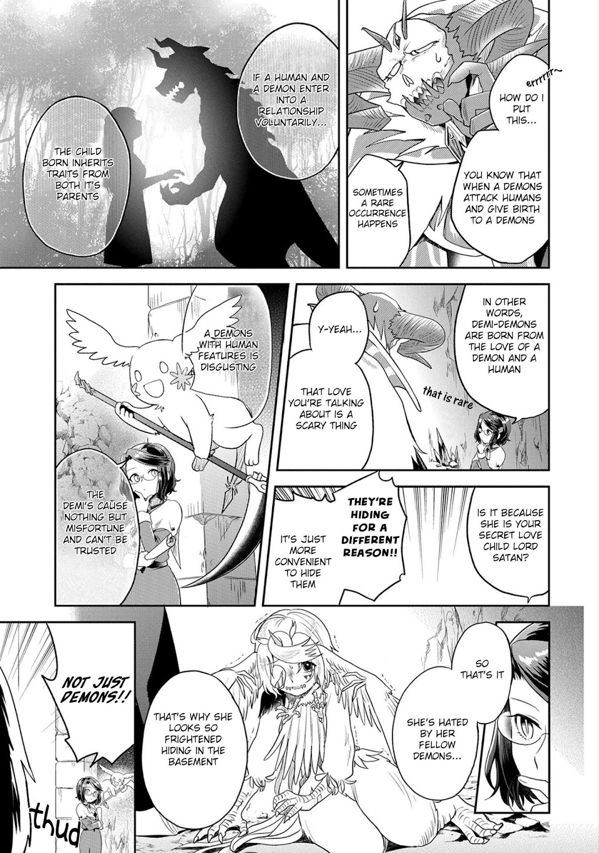 Maou no Hisho Chapter 11 page 6 - Chapter 11: The story of a human and a demon