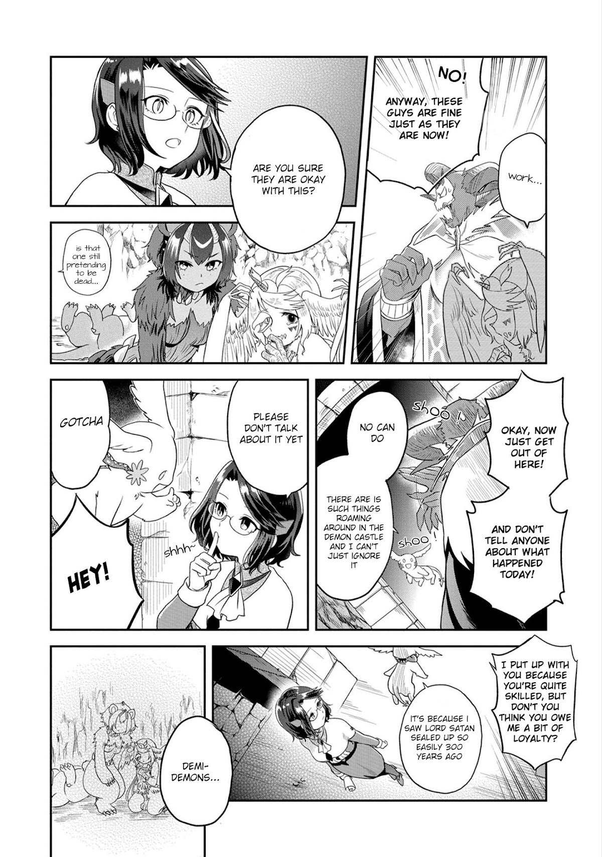 Maou no Hisho Chapter 11 page 9 - Chapter 11: The story of a human and a demon