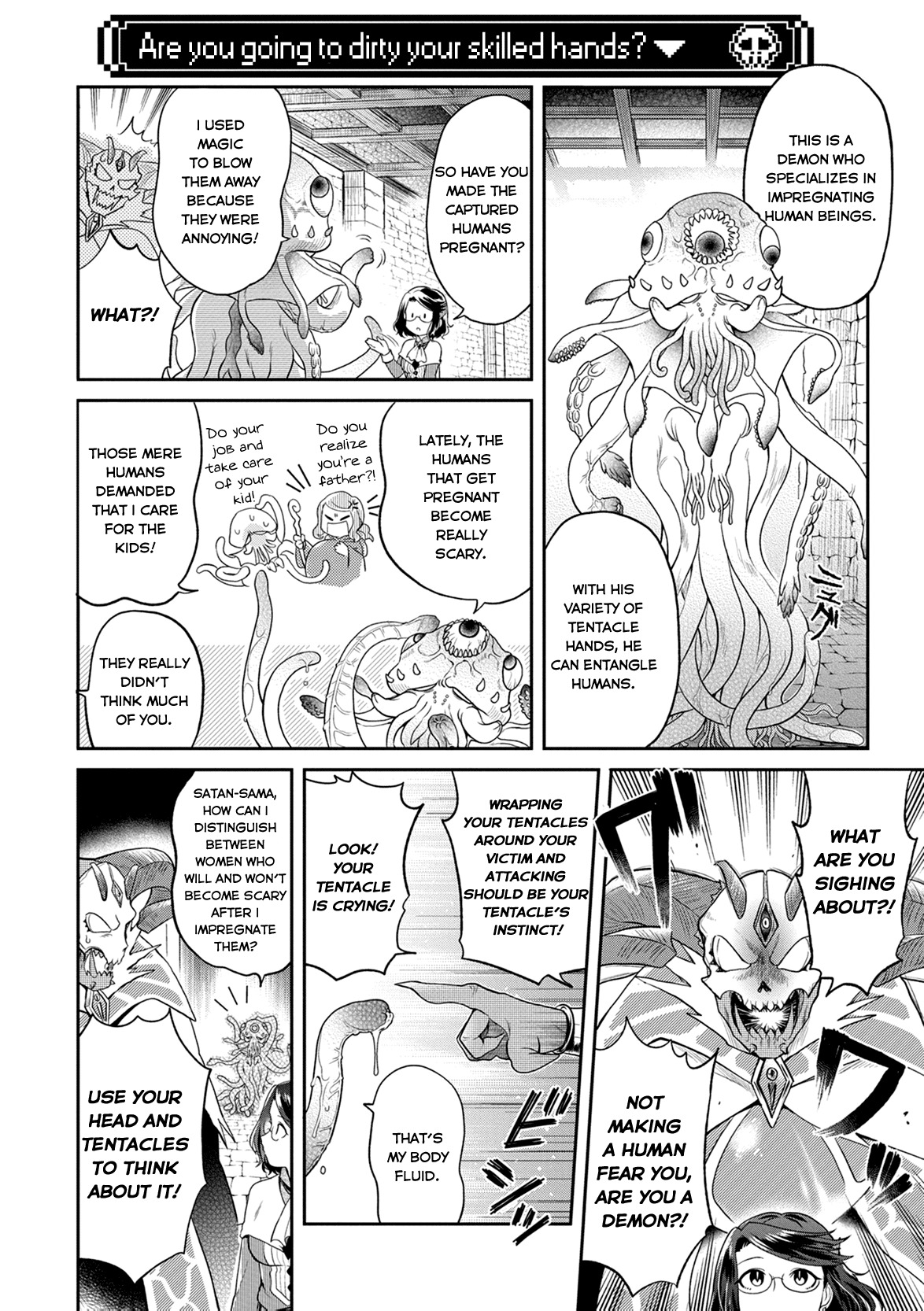 Maou no Hisho Chapter 3 page 5 - Chapter 3: Conquest changes. Secretary changes