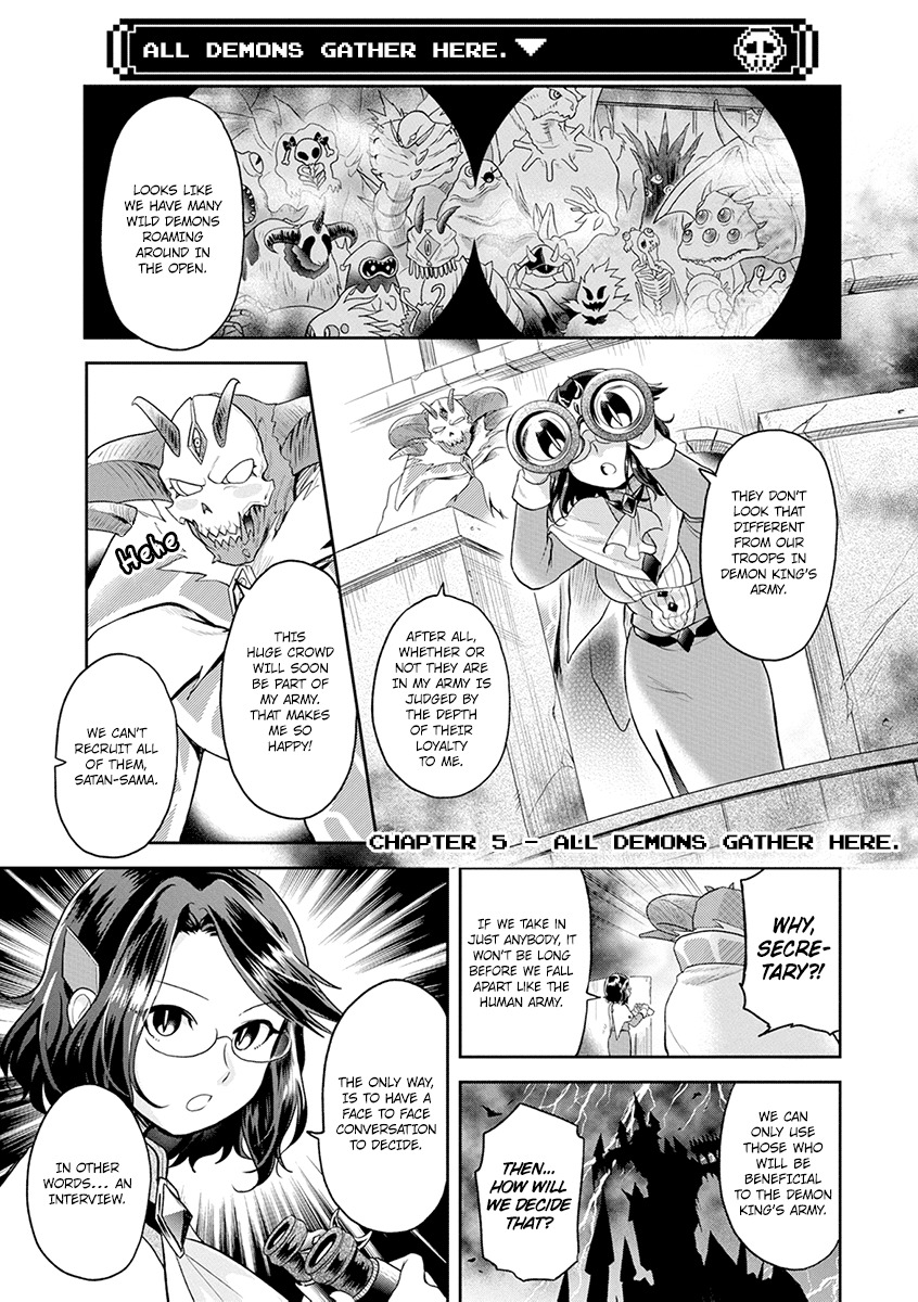 Maou no Hisho Chapter 5 page 2 - Chapter 5: All Demons Gather Here