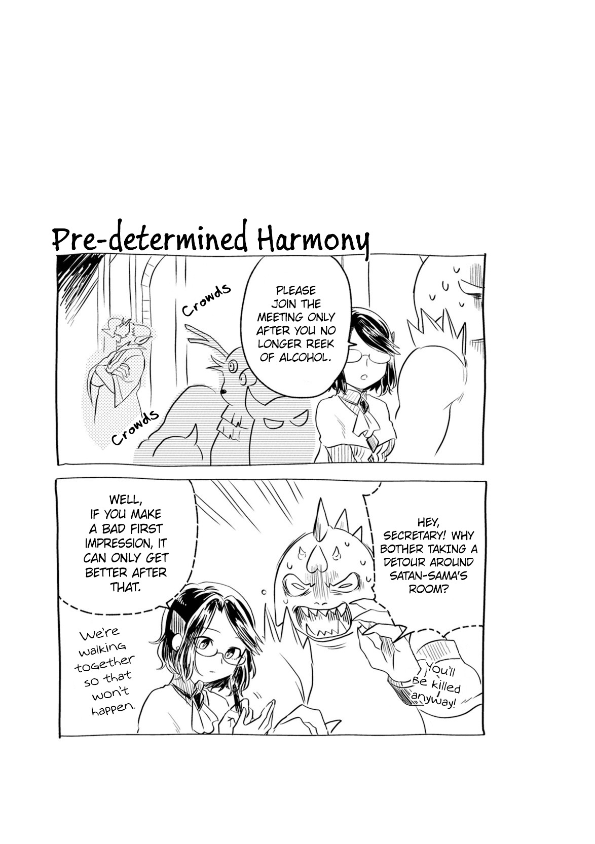 Maou no Hisho Chapter 6 page 14 - Chapter 6: The Real Meaning of Conquering The World