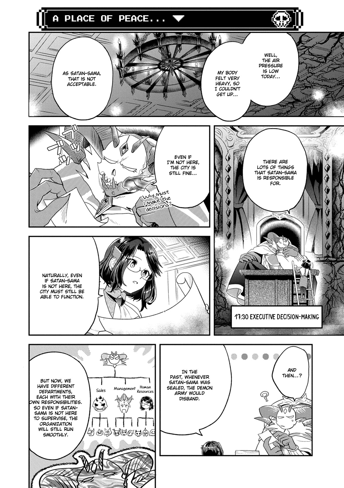 Maou no Hisho Chapter 8 page 13 - Chapter 8: Wake Up and Conquer The World
