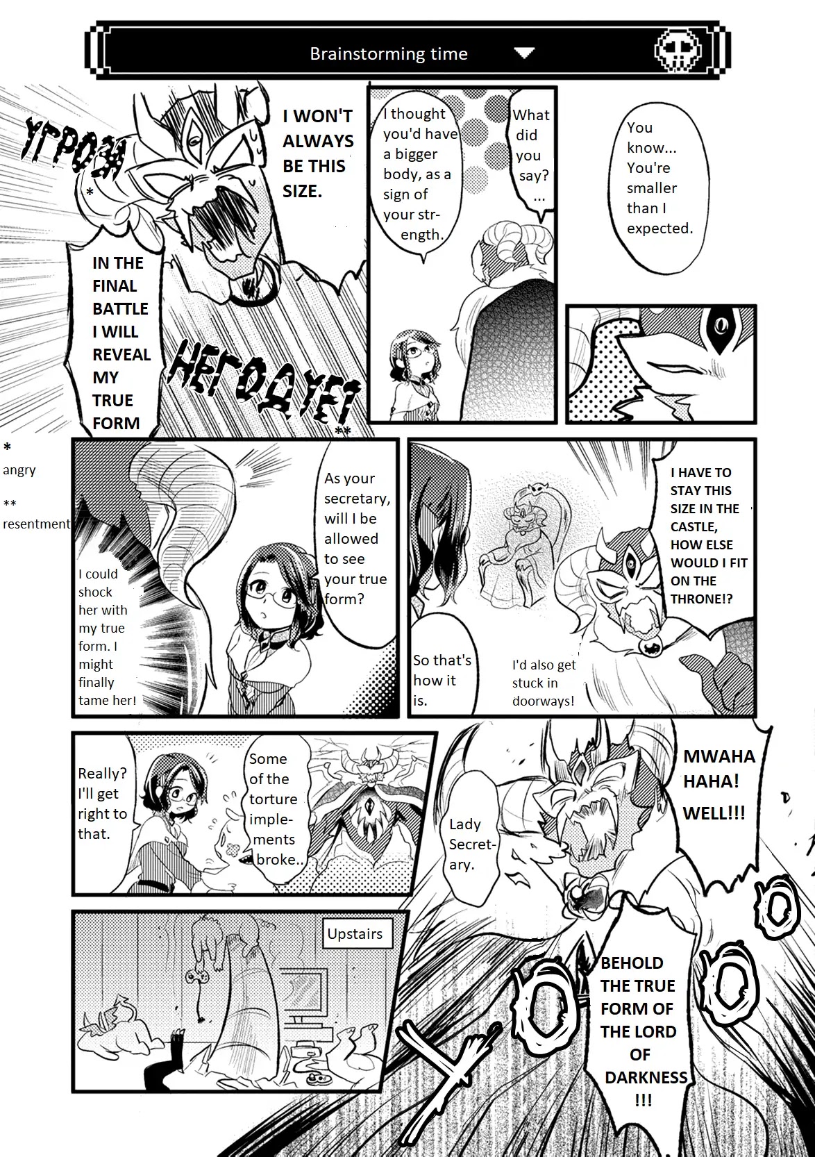 Maou no Hisho Chapter 9.5 page 3 - Chapter 9.5: Extra