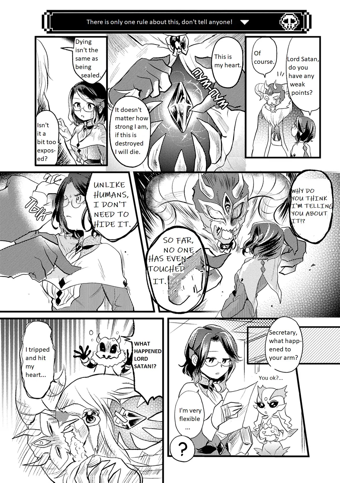 Maou no Hisho Chapter 9.5 page 4 - Chapter 9.5: Extra