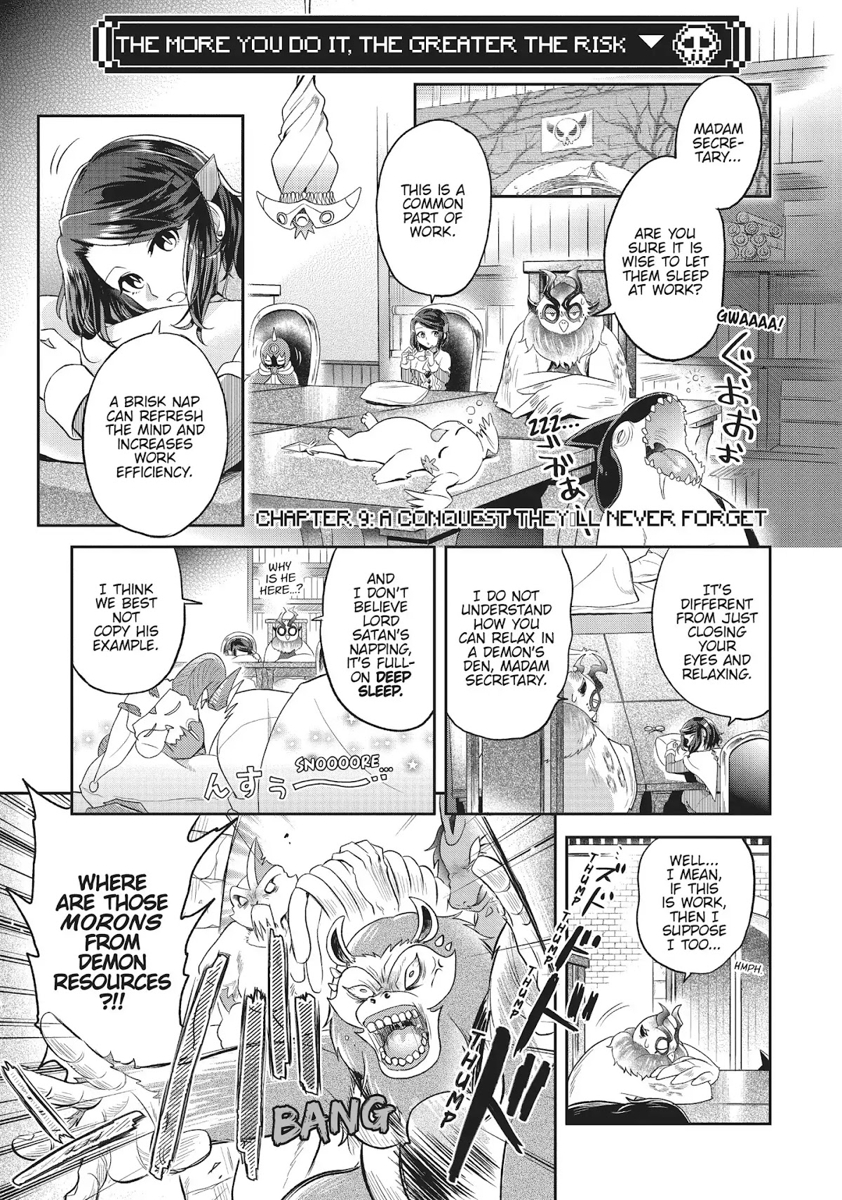 Maou no Hisho Chapter 9 page 1 - Chapter 9: A Conquest They'll Never Forget