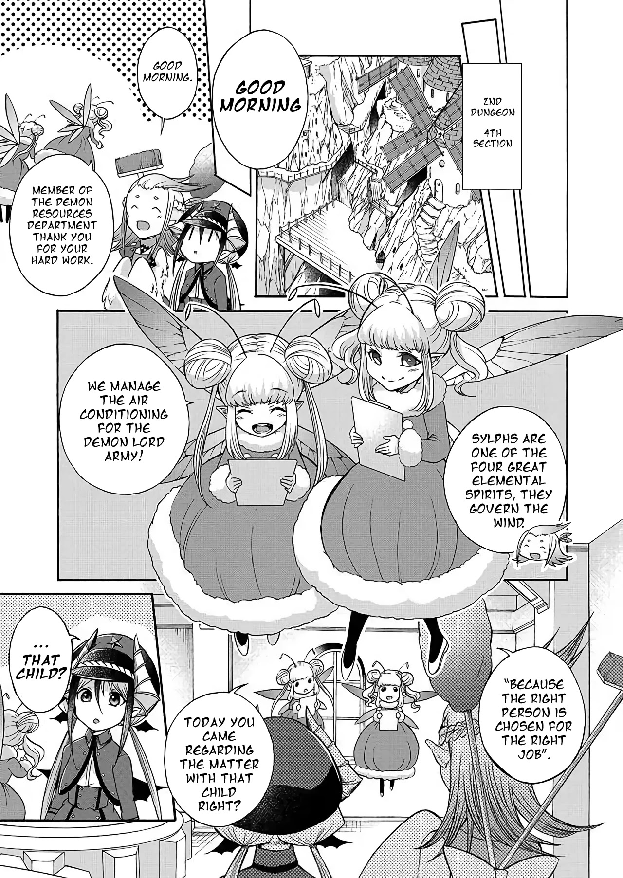 Maou no Jinji Chapter 0 page 23 - Chapter 0: Demon Resources Department