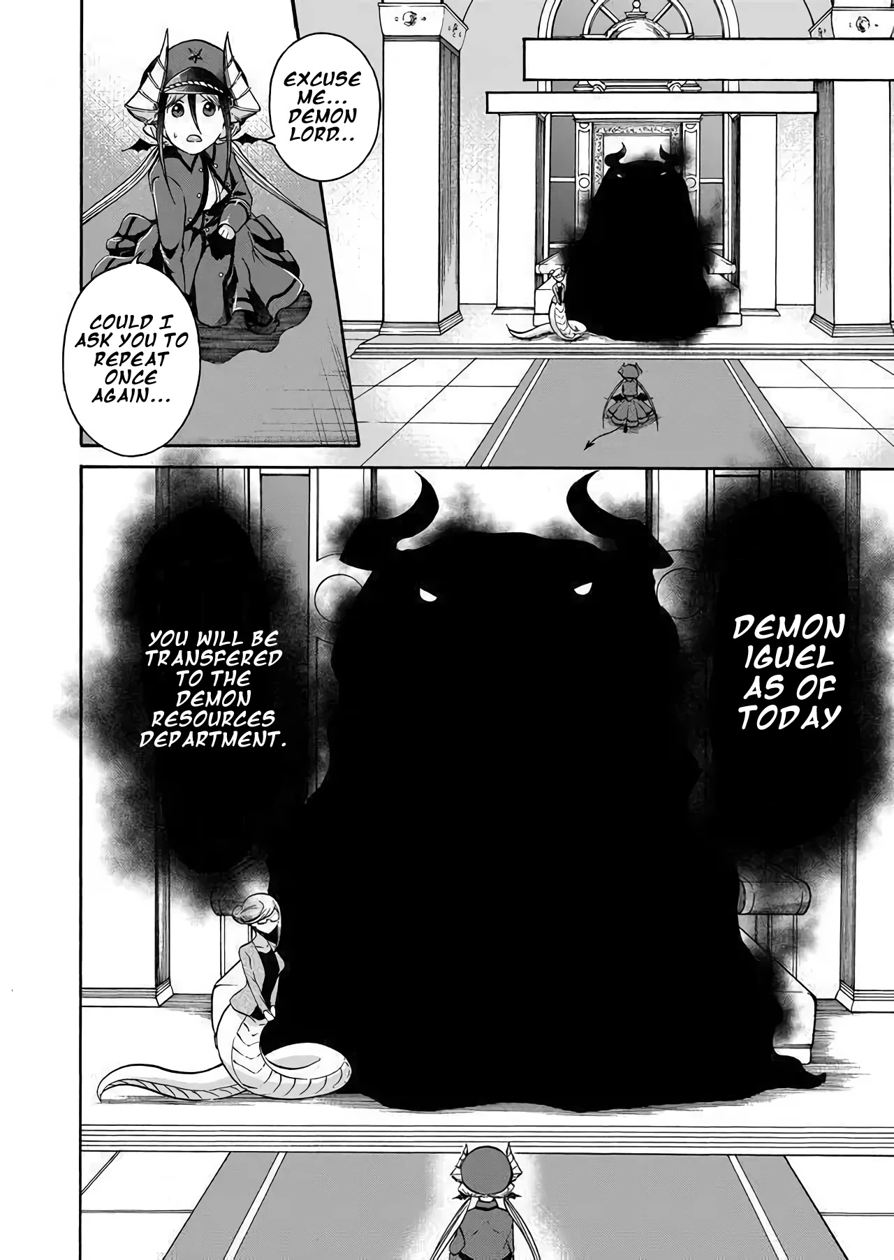 Maou no Jinji Chapter 0 page 8 - Chapter 0: Demon Resources Department