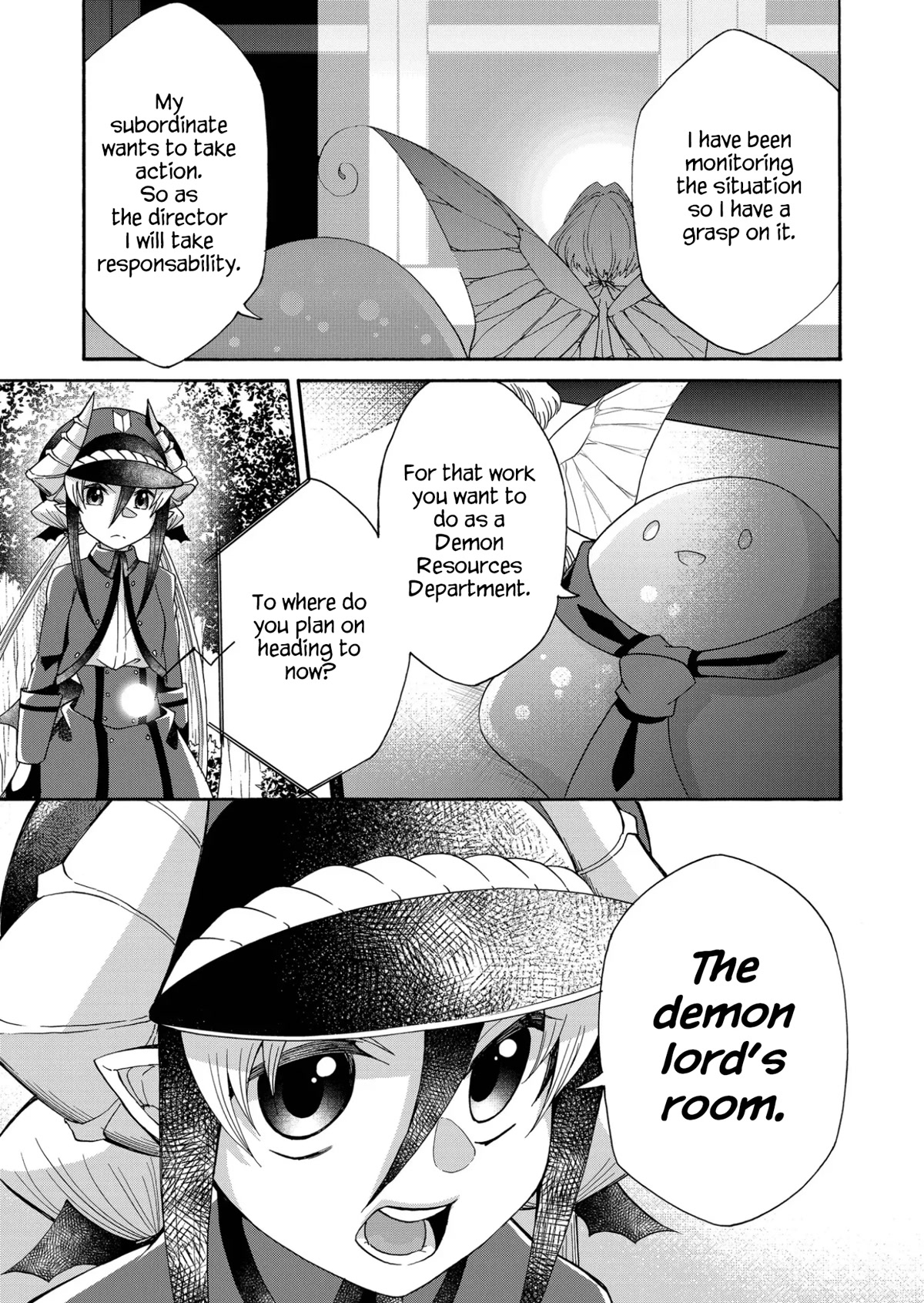 Maou no Jinji Chapter 11 page 11 - Chapter 11: Start Of The All-Out Attack