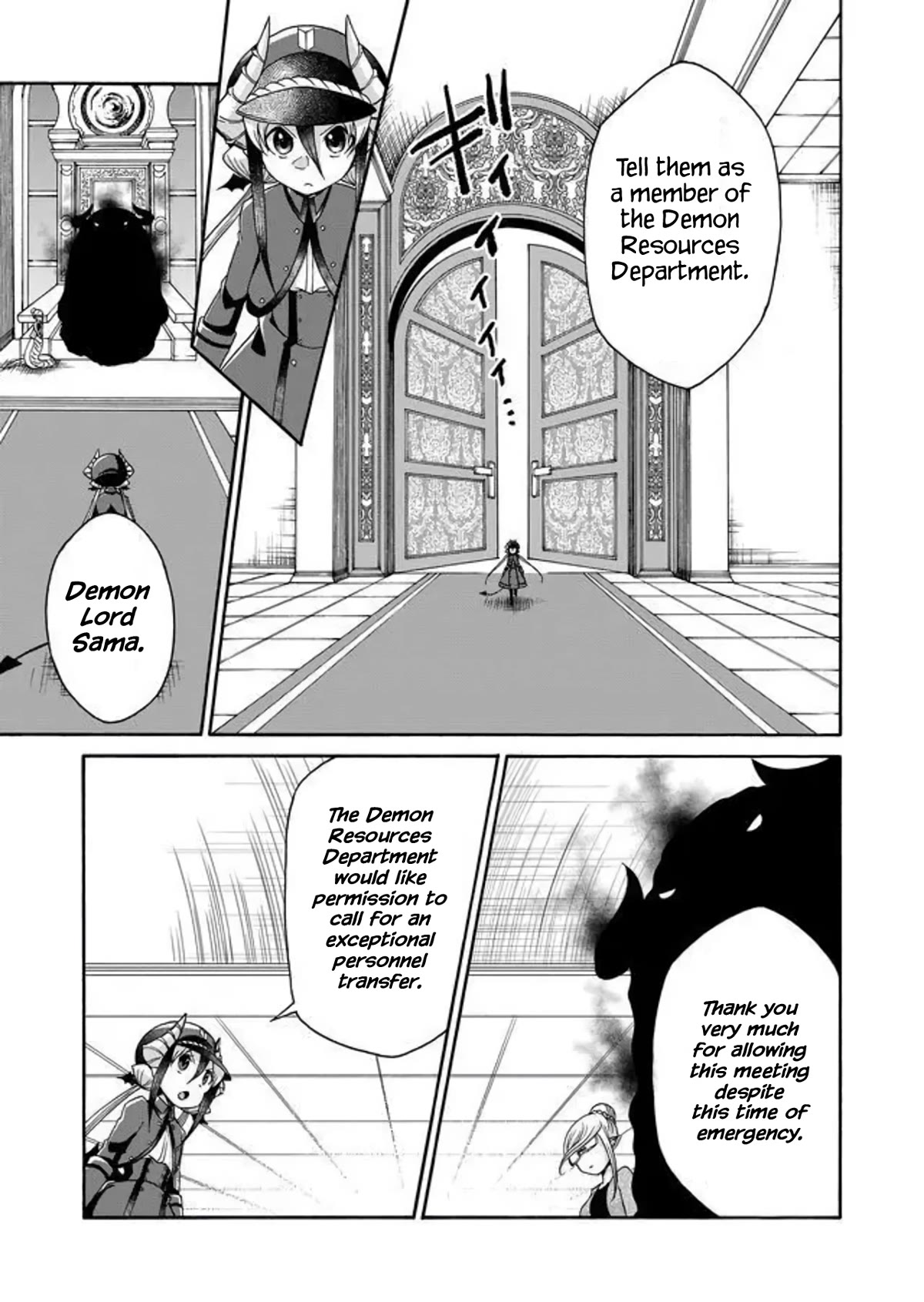 Maou no Jinji Chapter 12 page 5 - Chapter 12: Meeting With Demon Lord