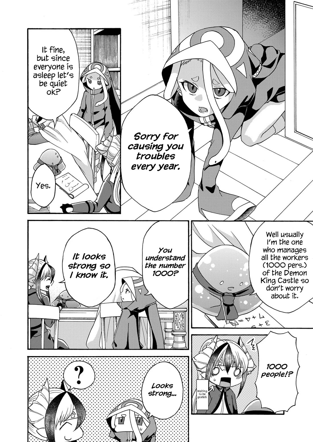 Maou no Jinji Chapter 15 page 14 - Chapter 15: Labor From Hell