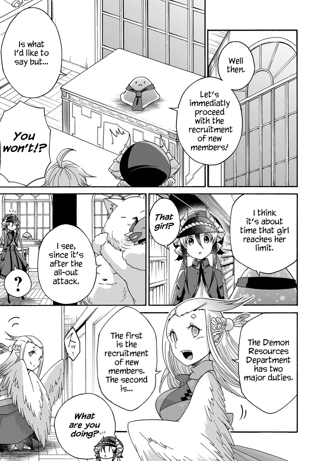 Maou no Jinji Chapter 15 page 3 - Chapter 15: Labor From Hell
