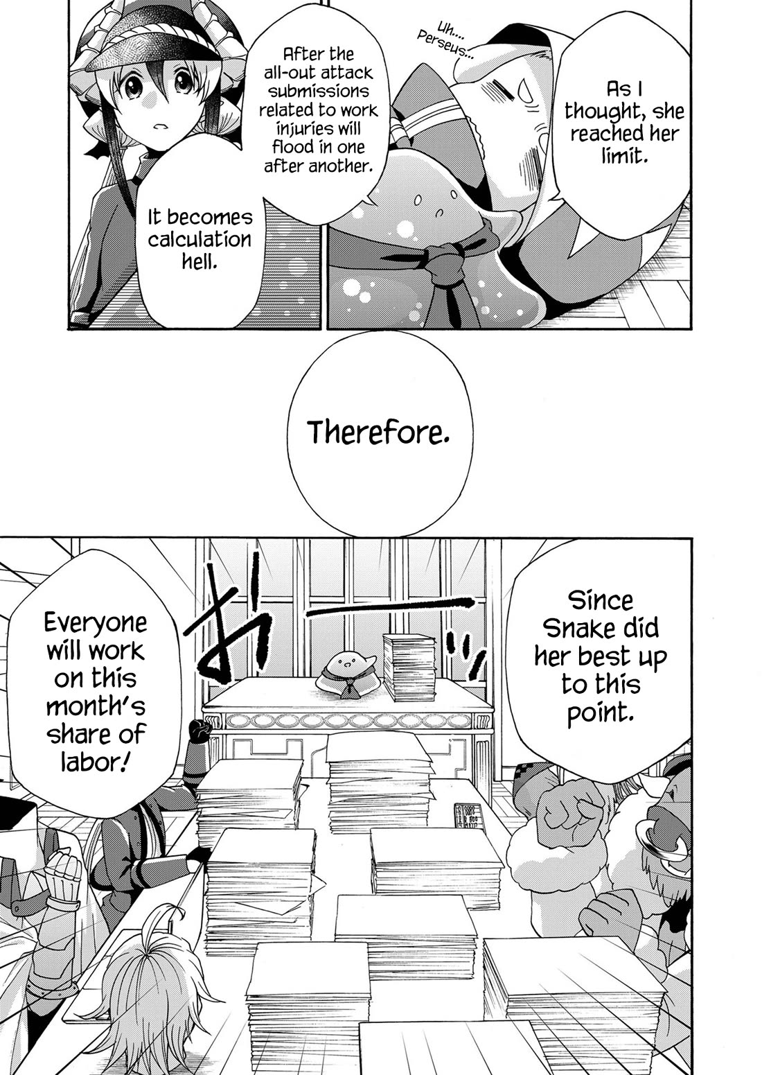 Maou no Jinji Chapter 15 page 9 - Chapter 15: Labor From Hell