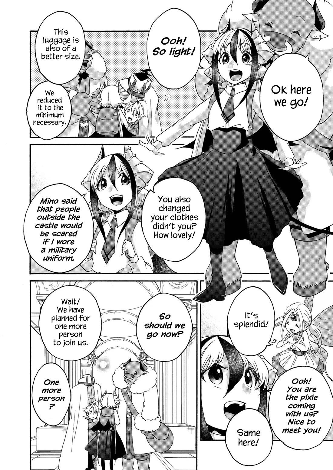 Maou no Jinji Chapter 16 page 4 - Chapter 16: Capital City Asgard