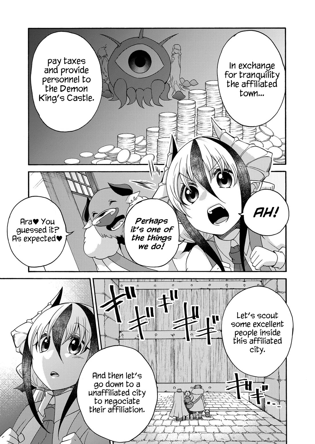 Maou no Jinji Chapter 16 page 9 - Chapter 16: Capital City Asgard