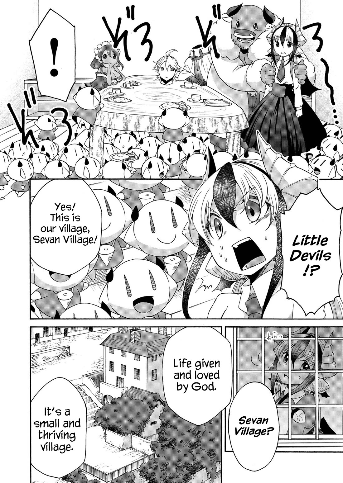 Maou no Jinji Chapter 18 page 4 - Chapter 18: Little Devils Village