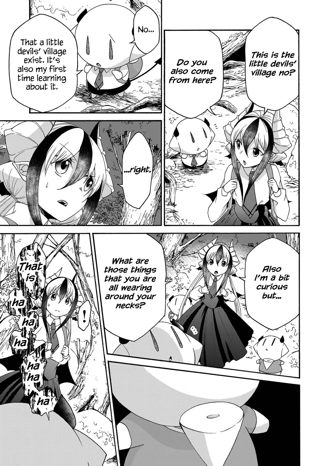 Maou no Jinji Chapter 18 page 7 - Chapter 18: Little Devils Village