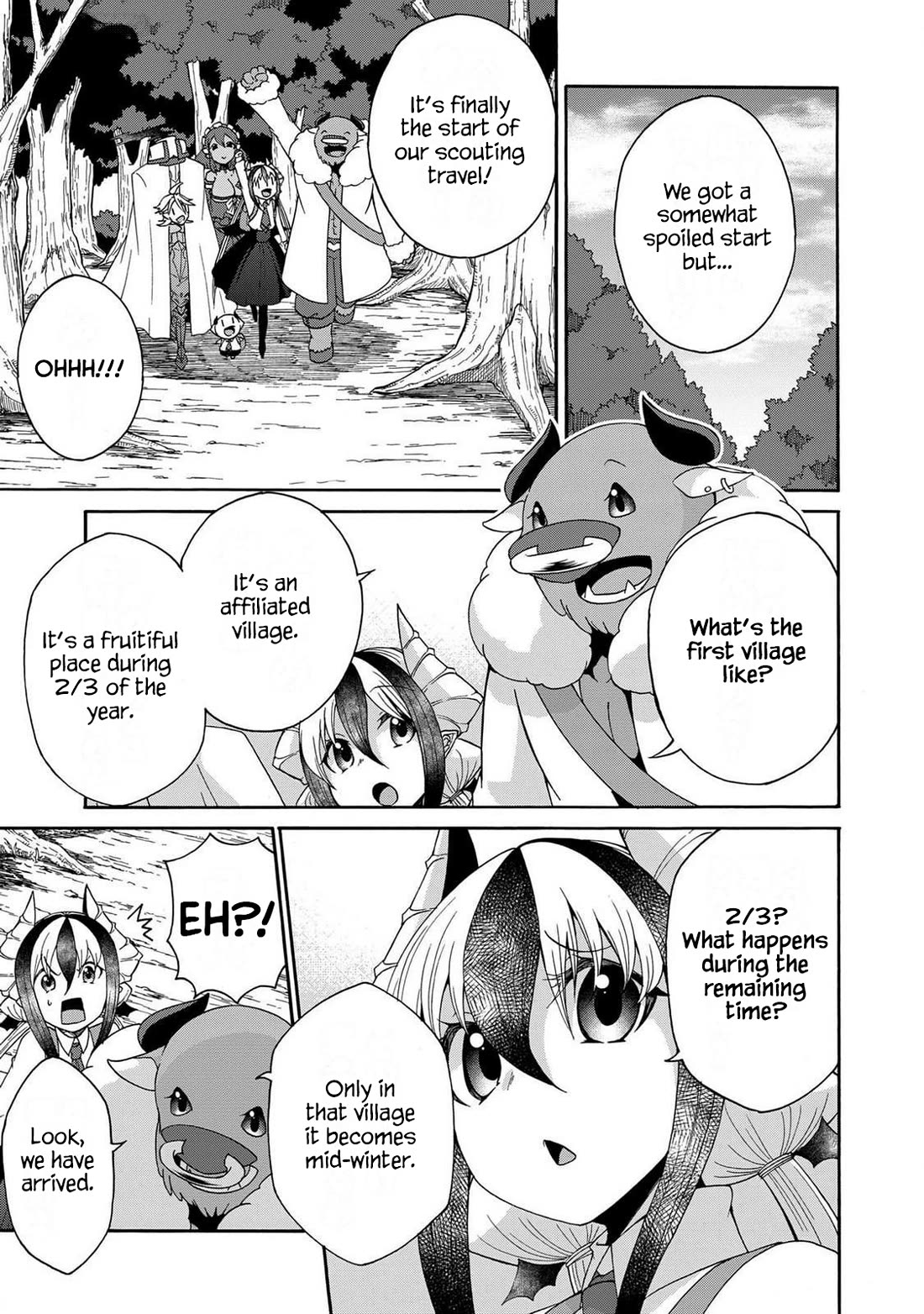 Maou no Jinji Chapter 20 page 1 - Chapter 20: Village and Village Mayor