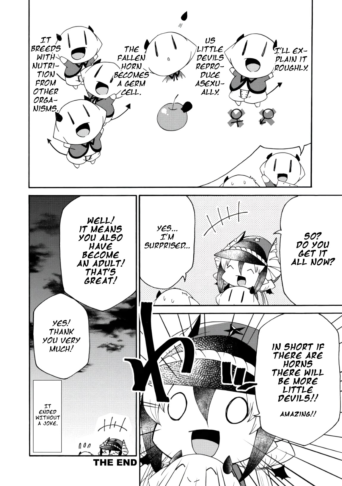 Maou no Jinji Chapter 6.5 page 12 - Chapter 6.5: The Little Devils' Birth's Secret