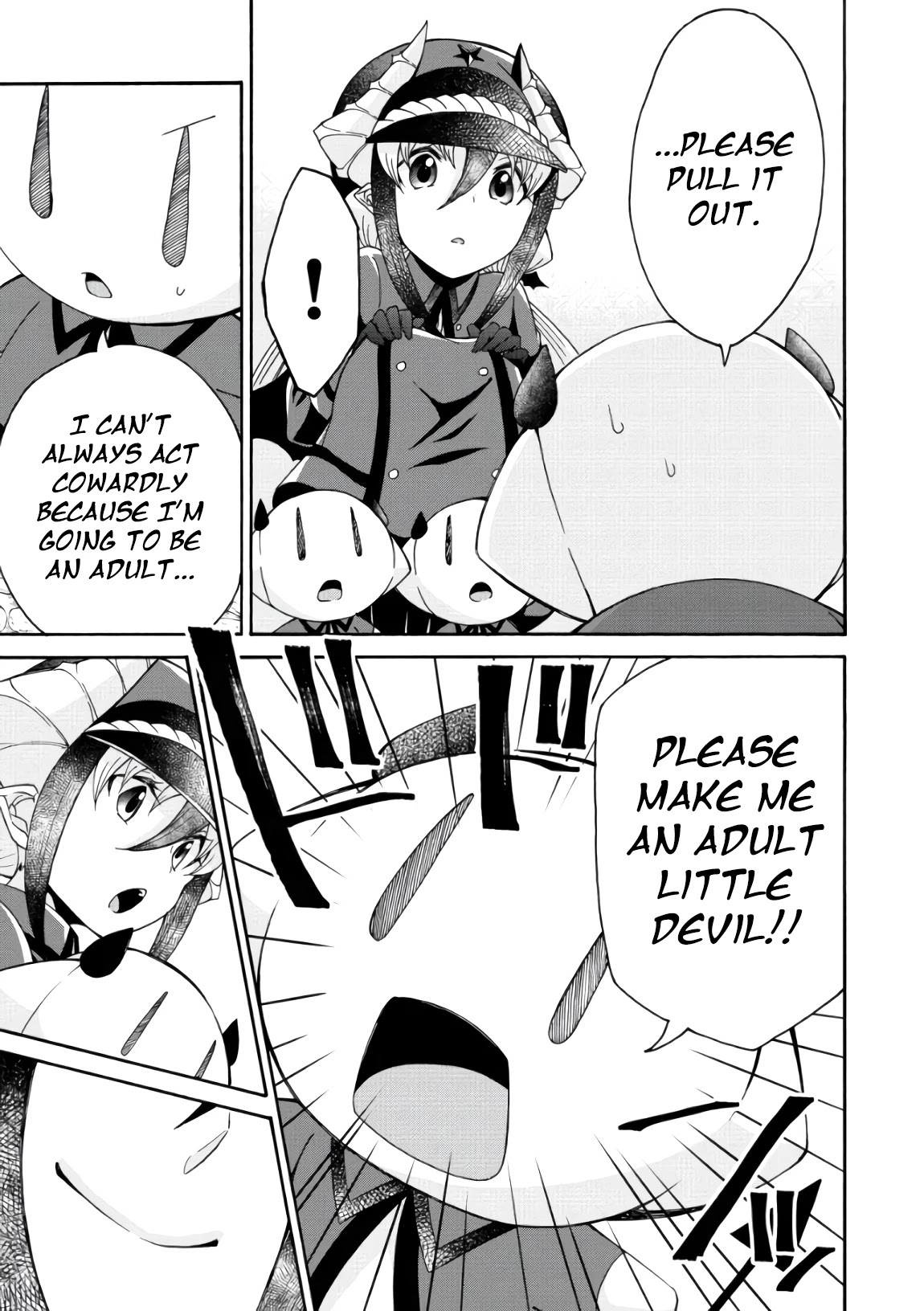 Maou no Jinji Chapter 6.5 page 5 - Chapter 6.5: The Little Devils' Birth's Secret