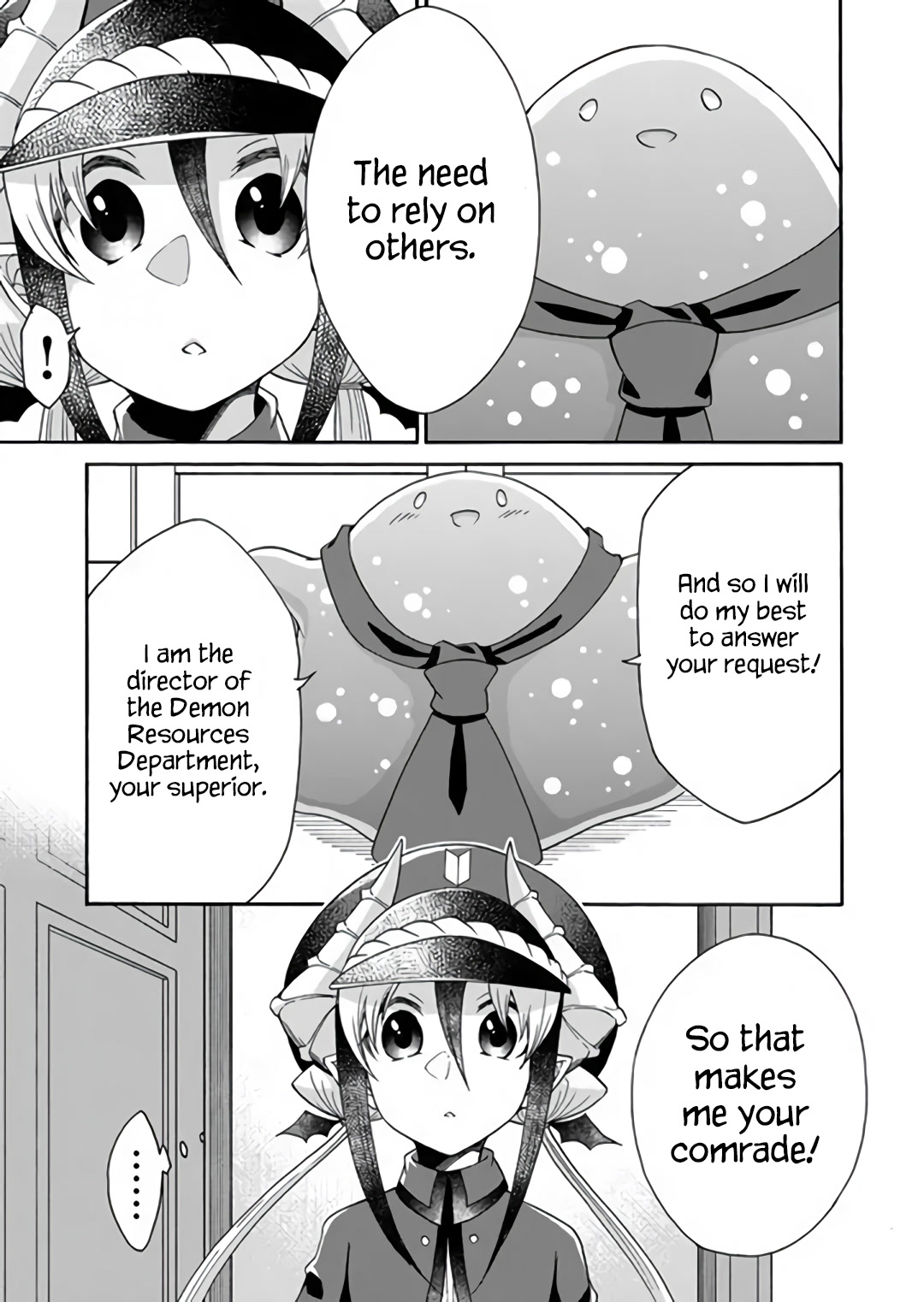 Maou no Jinji Chapter 9 page 3 - Chapter 9: How to fight as a group