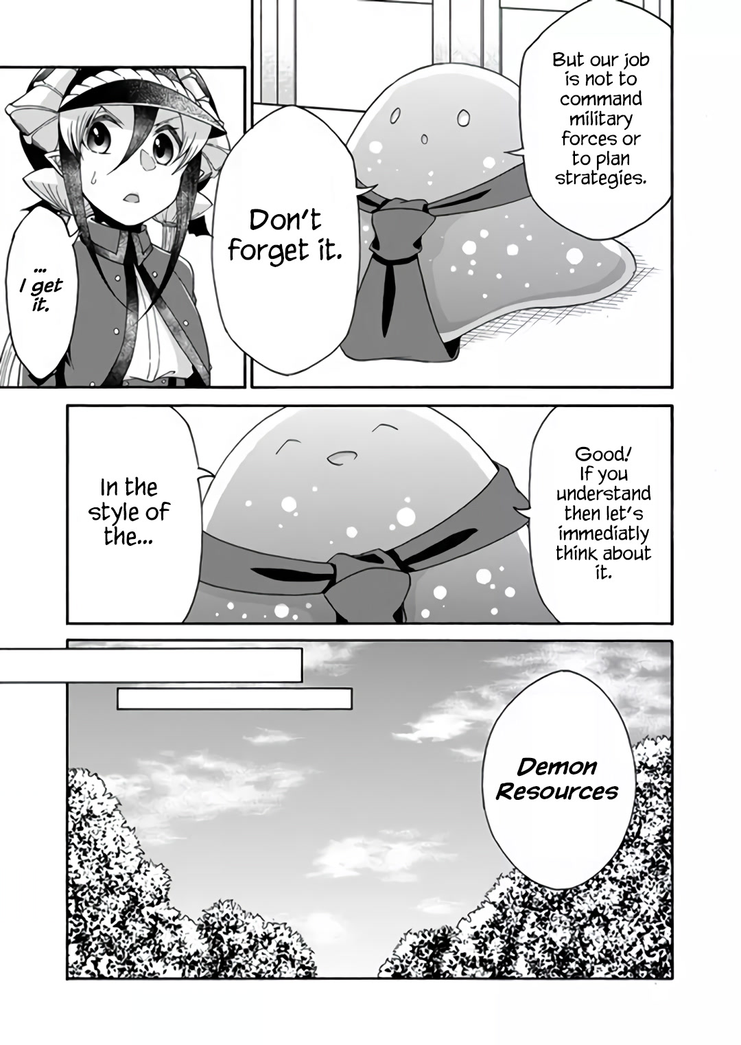 Maou no Jinji Chapter 9 page 7 - Chapter 9: How to fight as a group