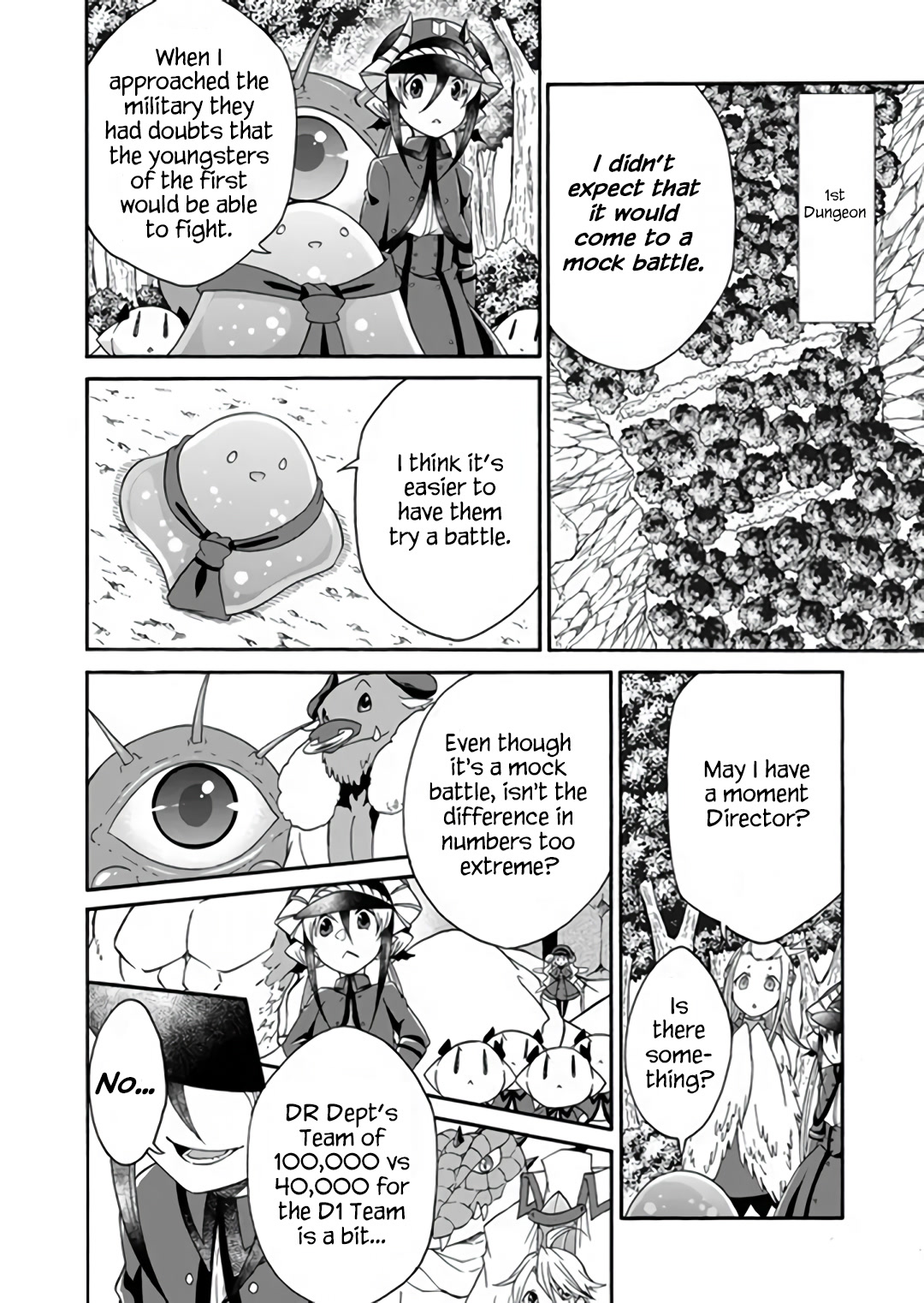 Maou no Jinji Chapter 9 page 8 - Chapter 9: How to fight as a group