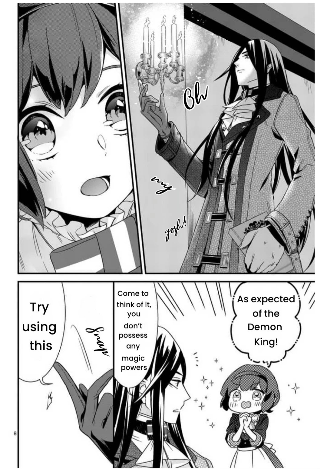 Maou no Migiude ni Nattanode Gensaku Kaiaku Shimasu Chapter 3.1 page 9 - Chapter 3.1