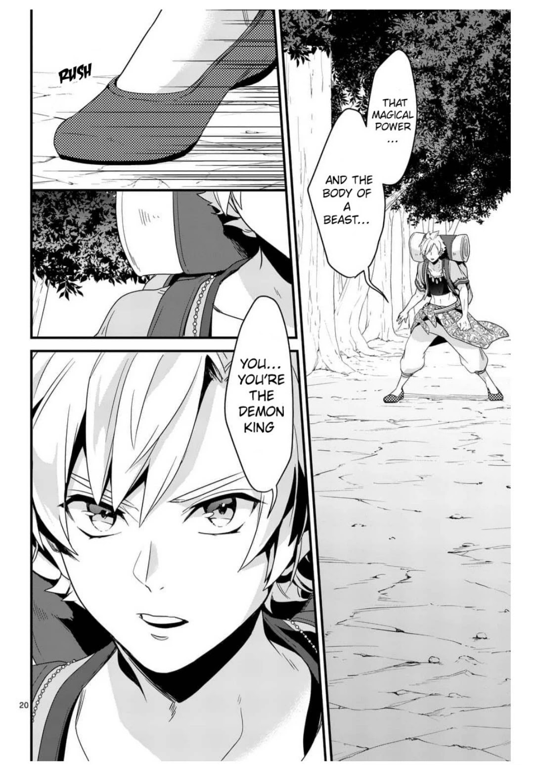 Maou no Migiude ni Nattanode Gensaku Kaiaku Shimasu Chapter 4.1 page 21 - Chapter 4.1