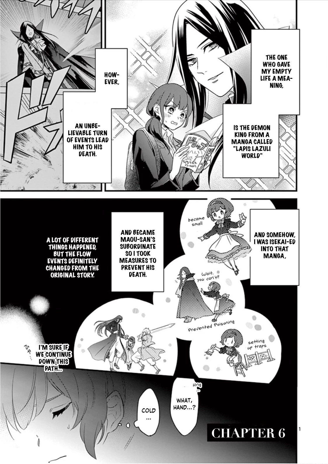 Maou no Migiude ni Nattanode Gensaku Kaiaku Shimasu Chapter 6.1 page 5 - Chapter 6.1