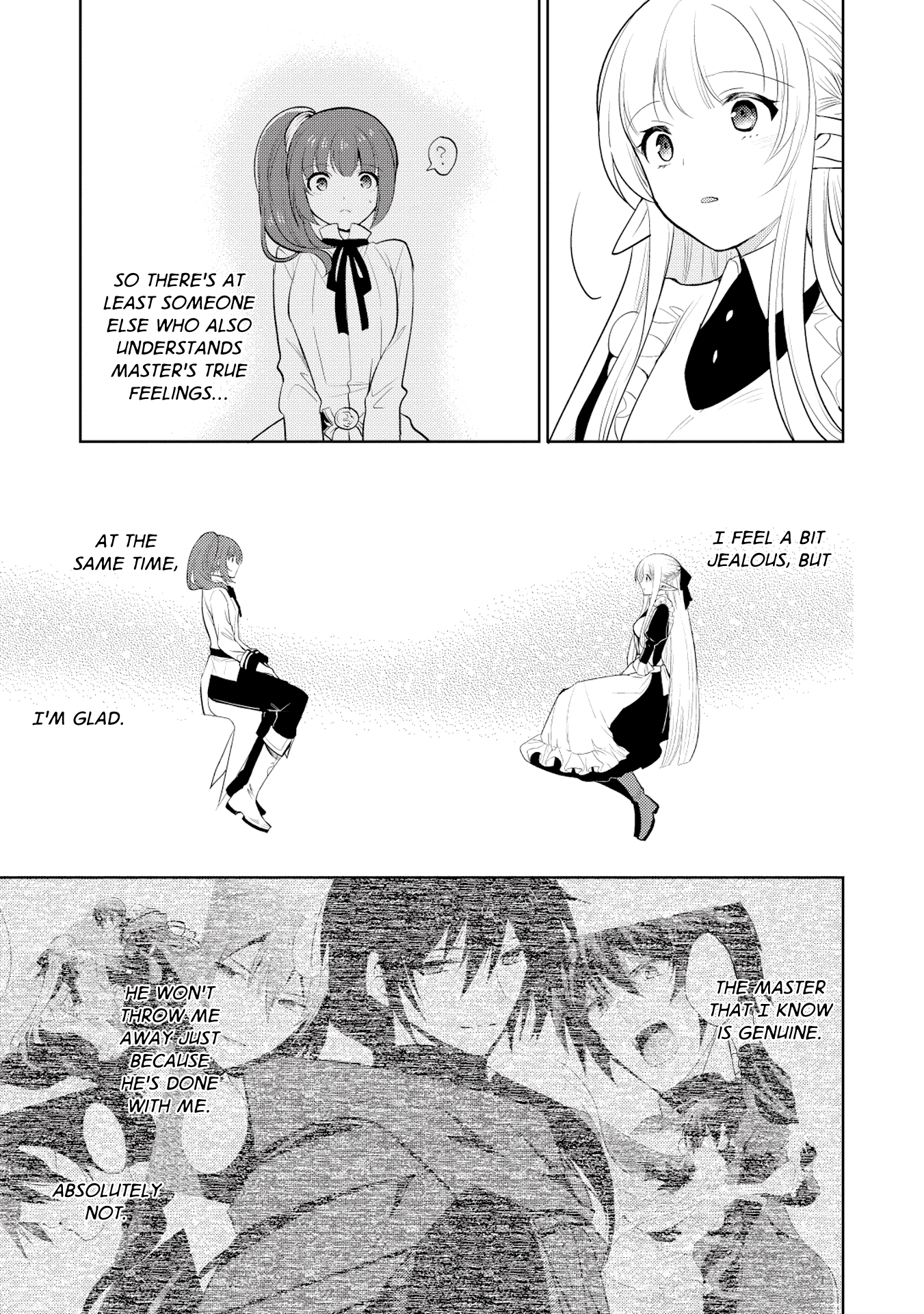 Maou no Ore ga Dorei Elf wo Yome ni Shitanda ga, Dou Medereba Ii? Chapter 10 page 27 - Chapter 10: A Broken Heart is Also Fairly Physically Painful 2